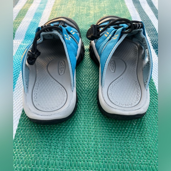 KEEN Women's Newport H2 Slide On Sandals Fjord Blue/Iceland Poppy, Size 5.5 EUC - Picture 13 of 15